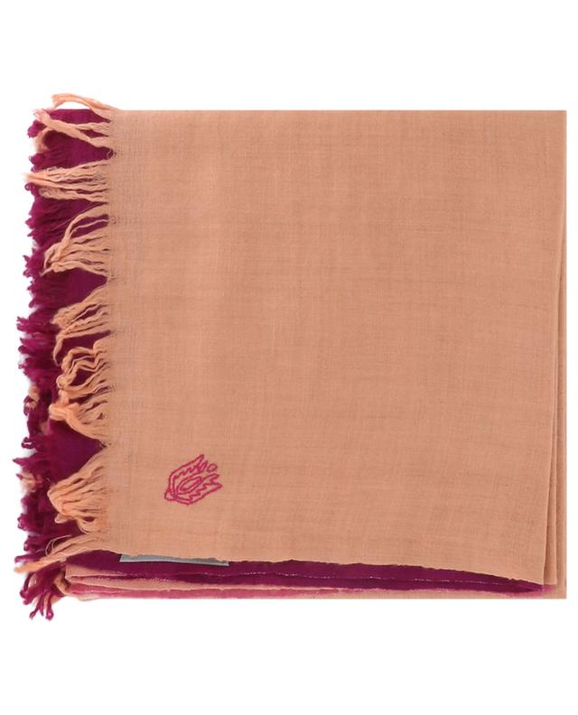 Dip Dye cashmere scarf PINK MAHARANI