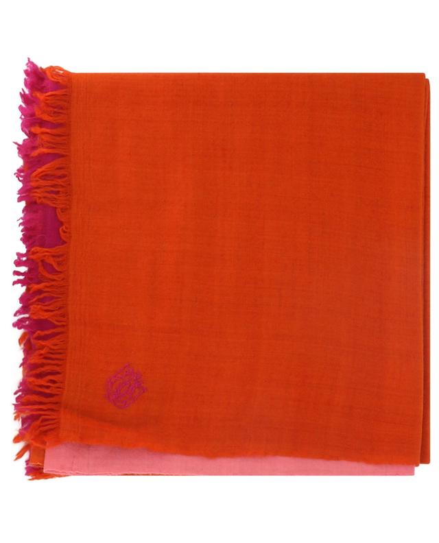 Dip Dye cashmere scarf PINK MAHARANI