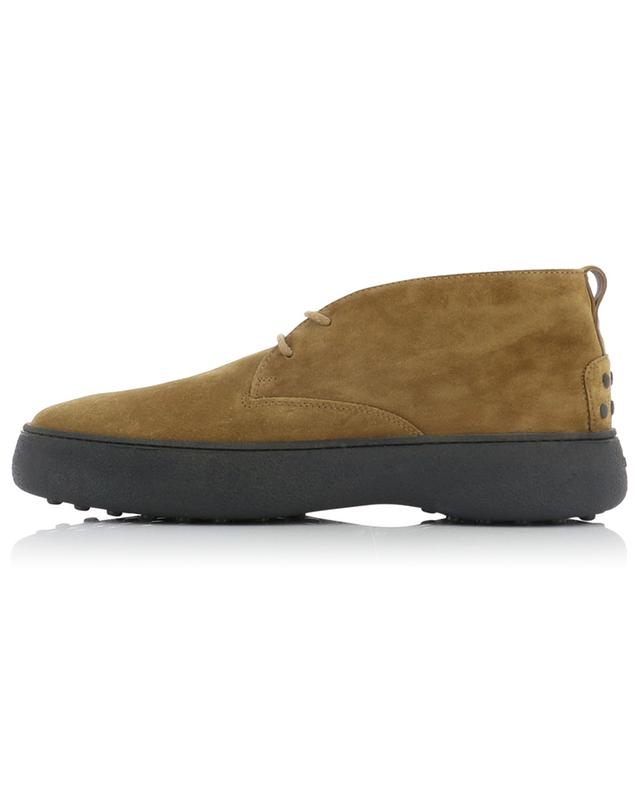 Tod&#039;s W.S. suede lace-up ankle boots TOD&#039;S