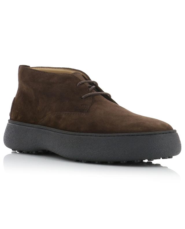 Tod&#039;s W.S. suede lace-up ankle boots TOD&#039;S