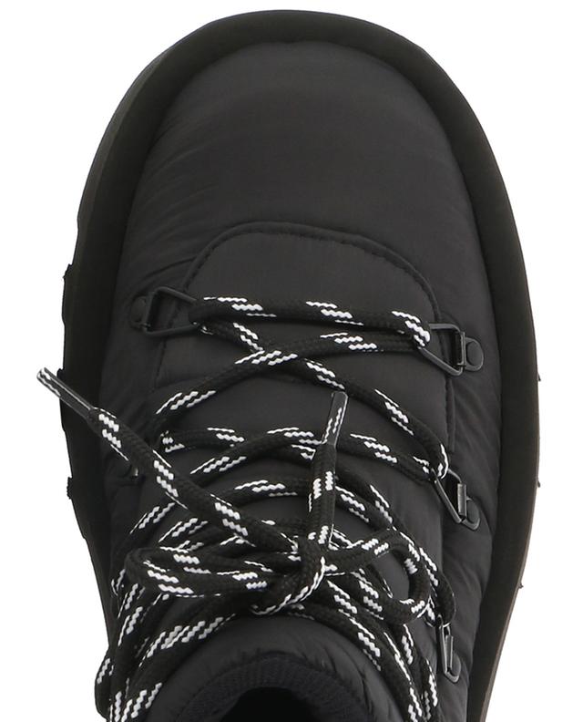 Lace-Up padded fabric platform ankle boots JW ANDERSON