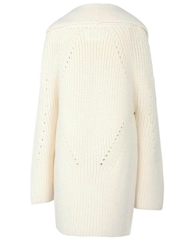 Chunky double-breasted oversize cardigan ERMANNO SCERVINO