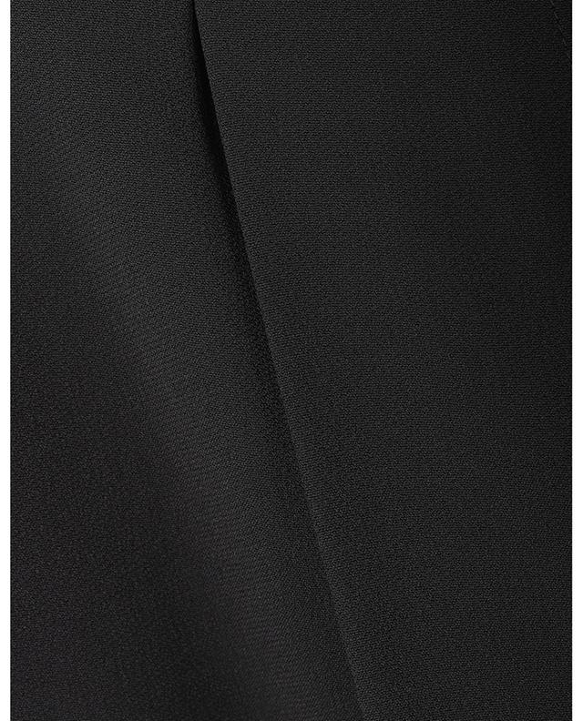 Tuxedo spirit high-rise wide-leg crepe trousers ERMANNO SCERVINO