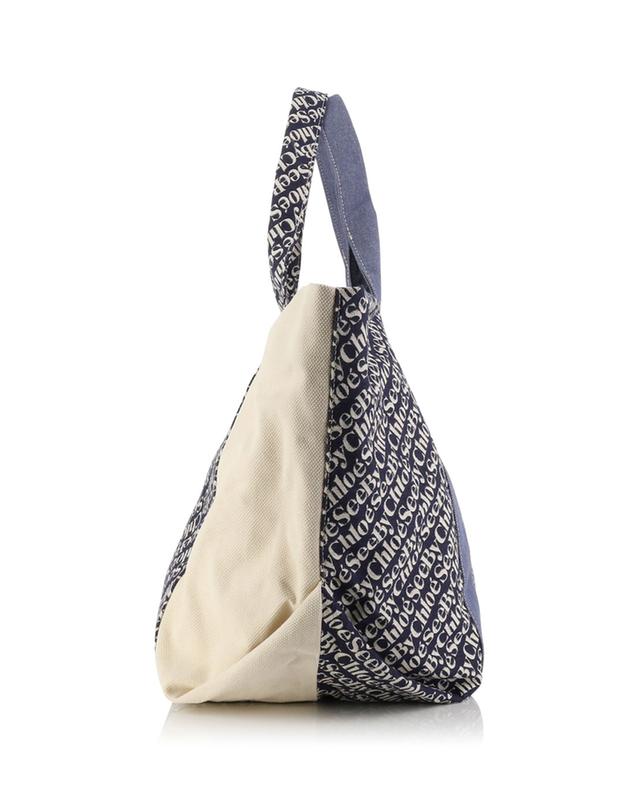 Laetizia recycled fabric patchwork tote bag SEE BY CHLOE