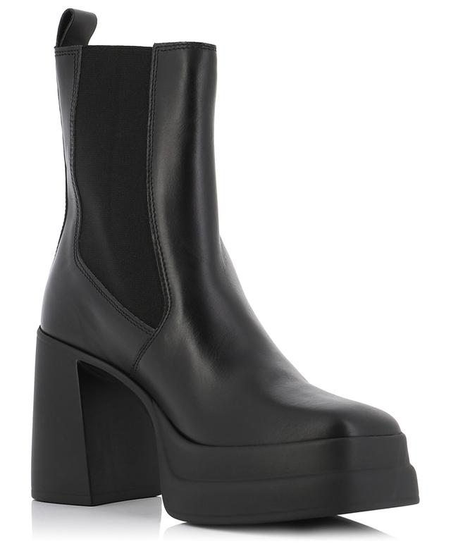 Stomp smooth leather heeled ankle boots KURT GEIGER LONDON