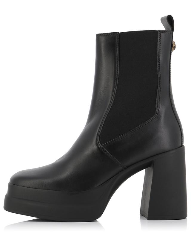 Stomp smooth leather heeled ankle boots KURT GEIGER LONDON