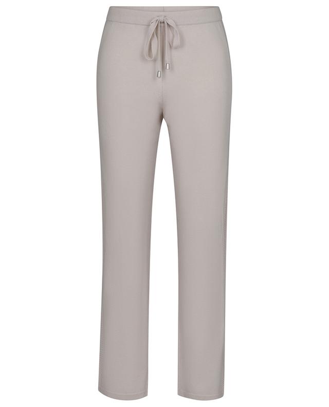 Knit jogging trousers in organic cashmere BONGENIE GRIEDER