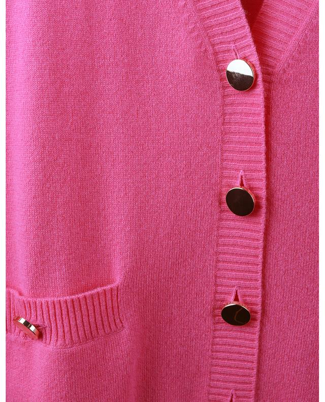 Button-down organic cashmere V-neck cardigan BONGENIE GRIEDER