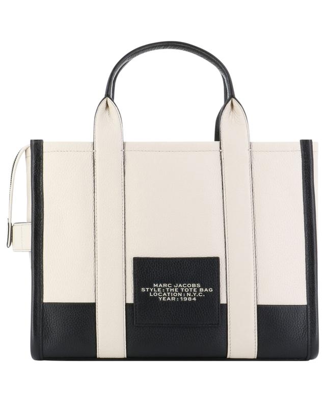 The Colorblock Medium Tote bag in grained leather MARC JACOBS