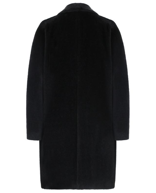 Roseto alpaca and virgin wool long coat &#039;S MAXMARA