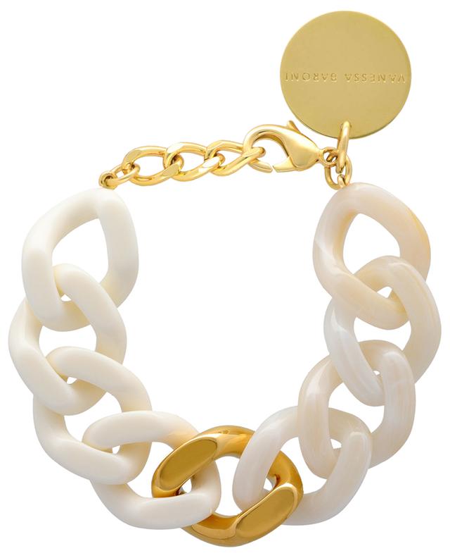 Bracelet bicolore Flat Chain VANESSA BARONI