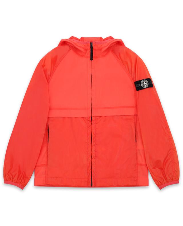 41135 Heat Reactive Lamy boy&#039;s hooded jacket STONE ISLAND JUNIOR