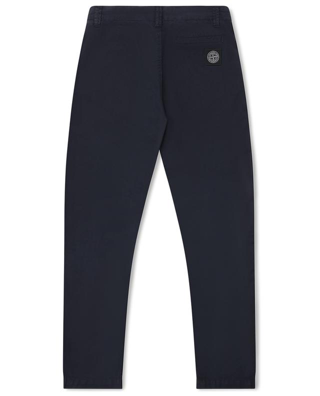 30110 boy&#039;s straight-leg cotton trousers STONE ISLAND JUNIOR
