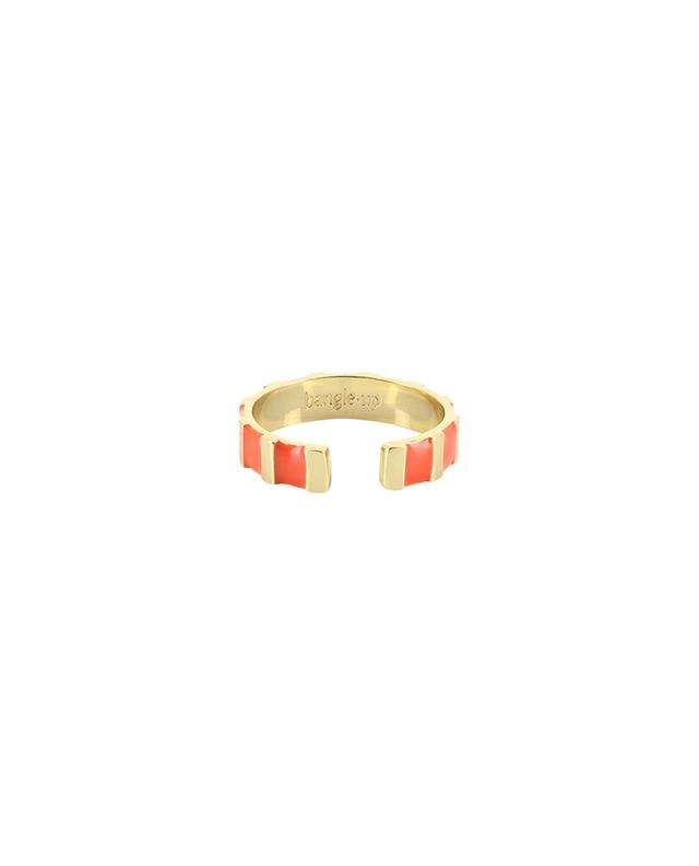 Offener Ring mit Emaille Inès BANGLE UP