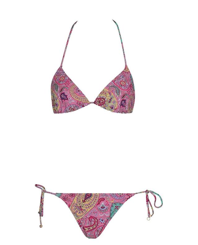 Triangel-Bikini mit floralem Paisley-Print ETRO
