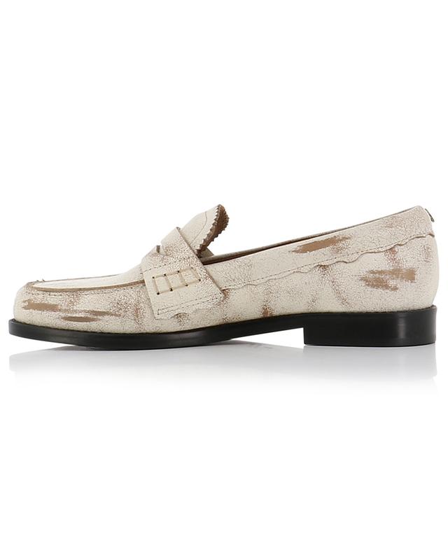 Jerry distressed leather loafers GOLDEN GOOSE