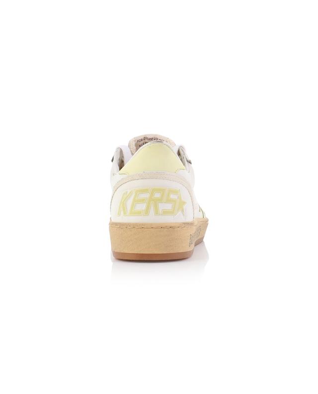 Ball Star Dream Forward distressed grained leather low-top sneakers GOLDEN GOOSE