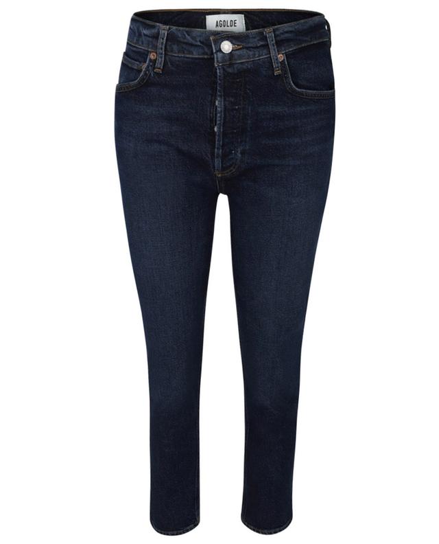 Gerade Jeans mit hoher Taille aus Bio-Baumwolle Riley AGOLDE