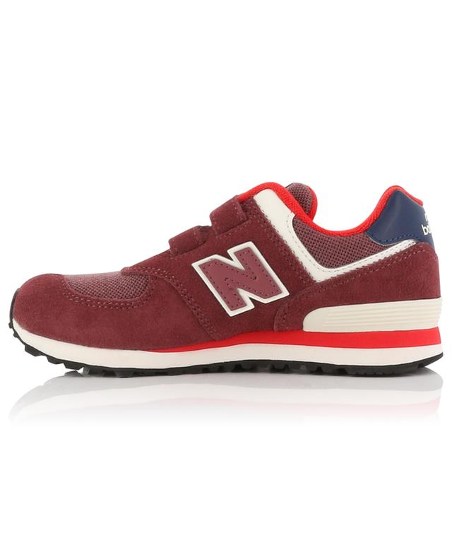 574 boys&#039; suede low-top sneakers NEW BALANCE