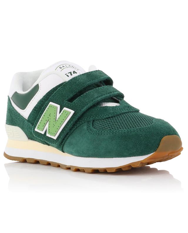 574 boys&#039; suede low-top sneakers NEW BALANCE