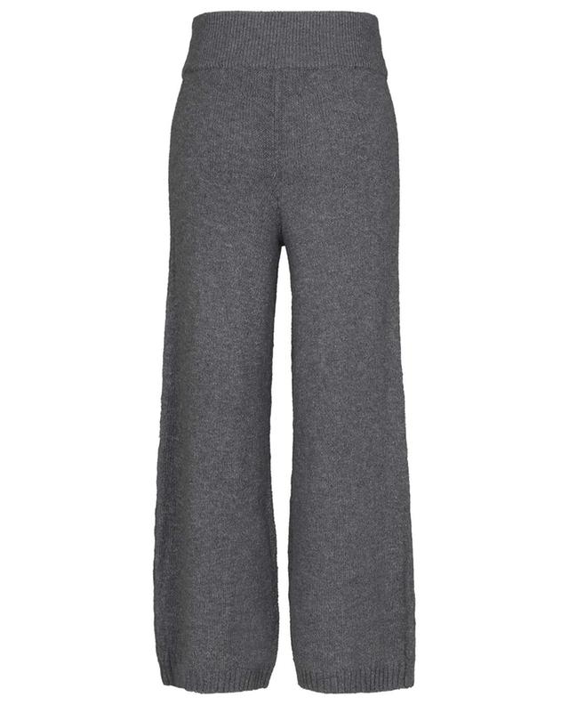 Hanne cotton knitted cropped trousers SKIN