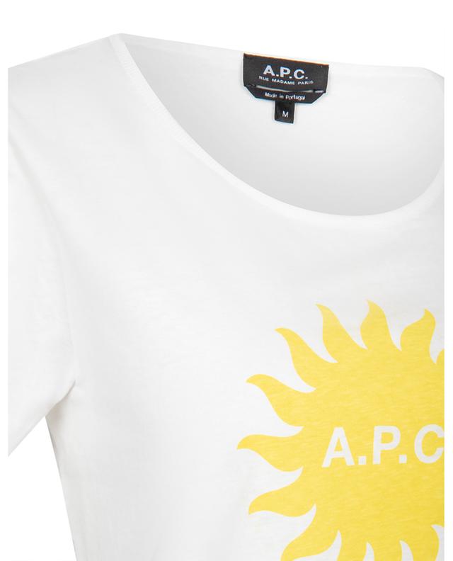 T-shirt ajusté imprimé Vacances A.P.C.