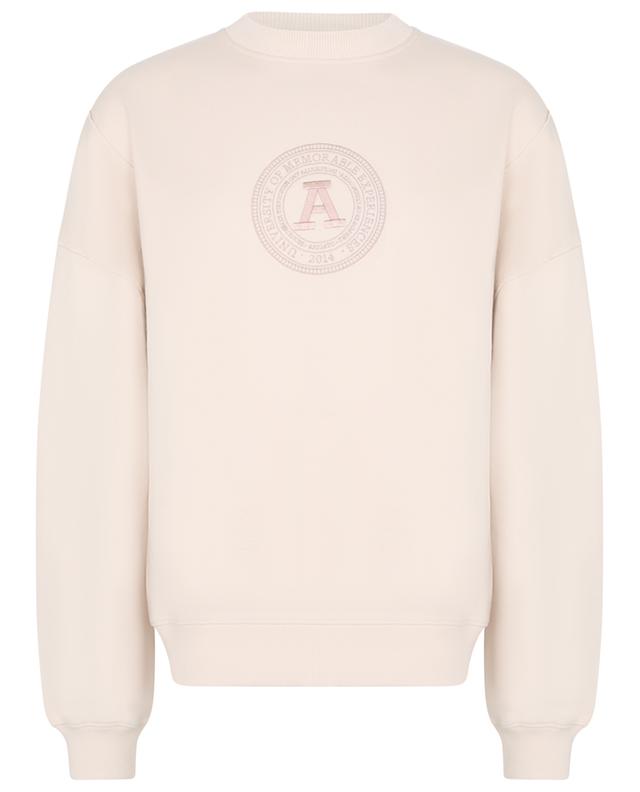 Arigato Crest organic cotton round neck sweatshirt AXEL ARIGATO