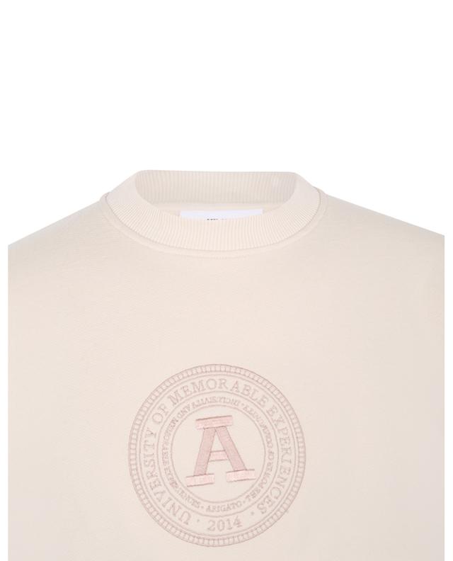 Arigato Crest organic cotton round neck sweatshirt AXEL ARIGATO