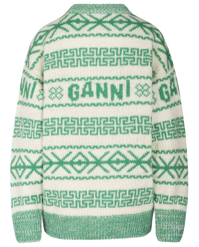 Ganni sales green jumper