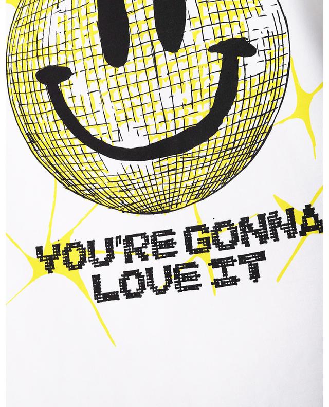 T-Shirt mit Smiley-Print You&#039;re Gonna Love It GANNI