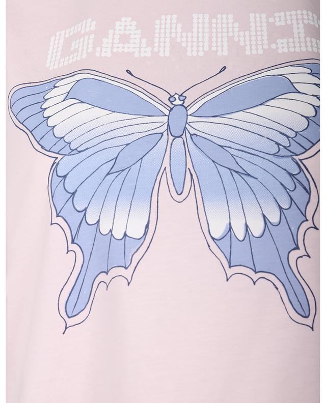T-shirt décontracté Ganni Butterfly GANNI