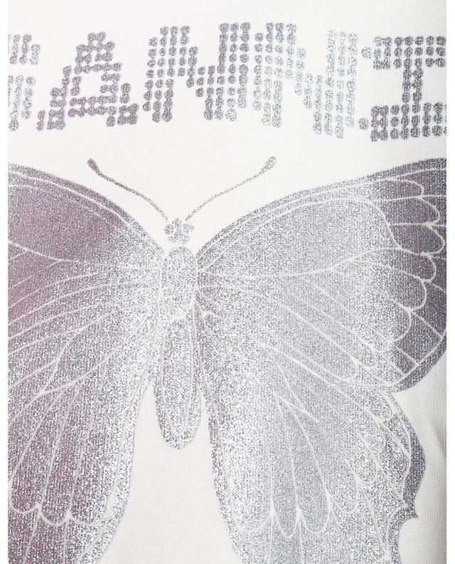 Rundhals-Sweatshirt Ganni Butterfly GANNI