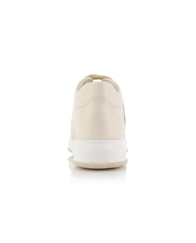 Hogan Interactive leather lace-up low-top sneakers HOGAN