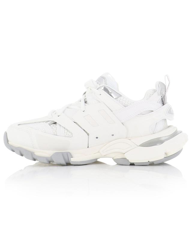 Track Bicolor Metal mesh and faux leather sneakers BALENCIAGA