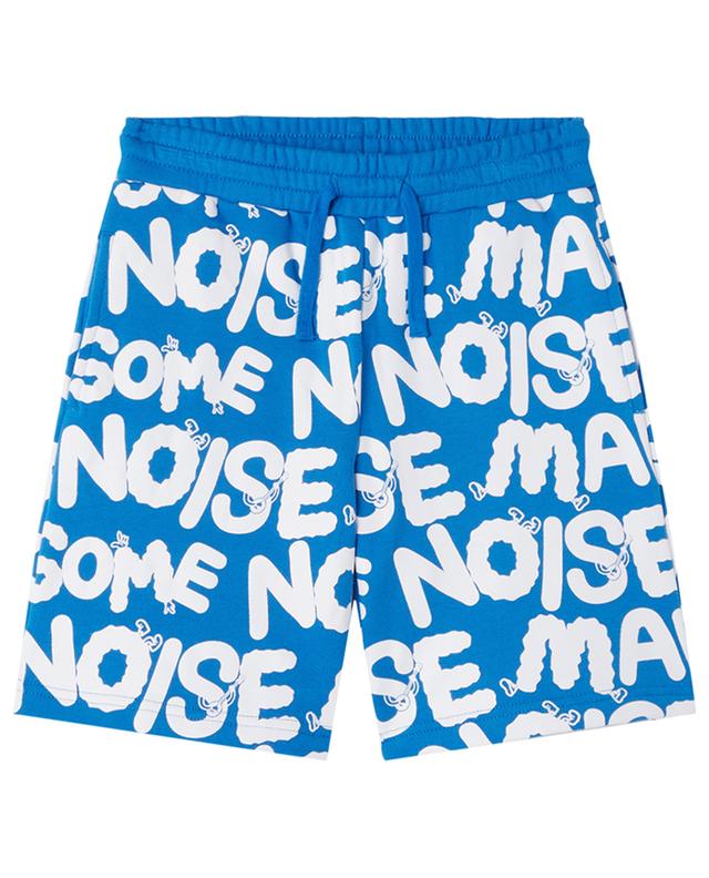 Make Some Noise boy&#039;s Bermuda sweat shorts STELLA MCCARTNEY KIDS
