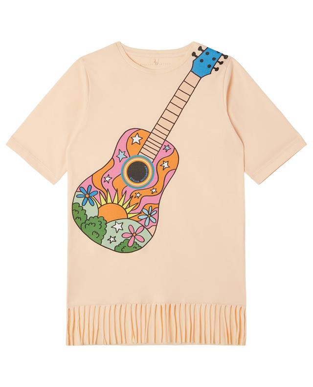 Festival Guitar girl&#039;s short-sleeved T-shirt dress STELLA MCCARTNEY KIDS