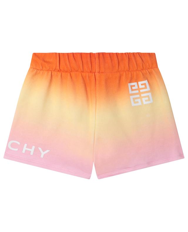 4G tie-and-dye girl&#039;s sweat mini shorts GIVENCHY