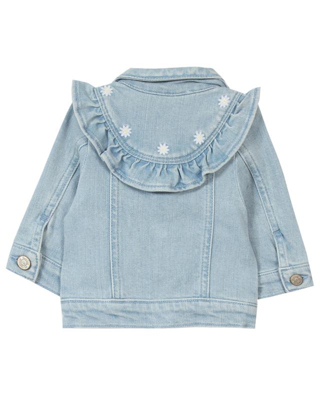 Veste en jean - Marguerites