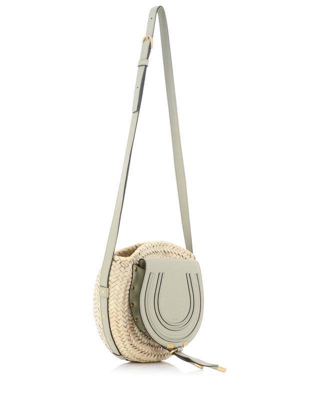Marcie Basket cross-body bag in raffia and leather CHLOE