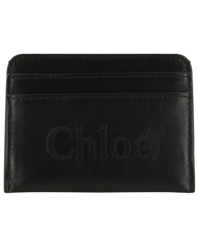 Chloé Sense calfskin card case CHLOE