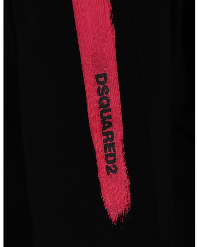Kurzarm-T-Shirt D2 Shoulder Logo Skater Fit DSQUARED2