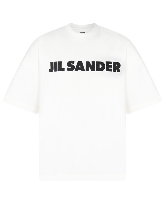 Logo printed stiff jersey T-shirt JIL SANDER