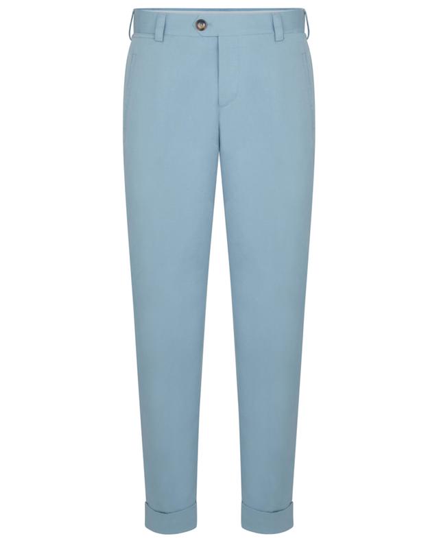 Slim cotton and linen trousers PT TORINO COLLECTION