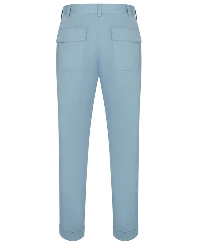 Slim cotton and linen trousers PT TORINO COLLECTION