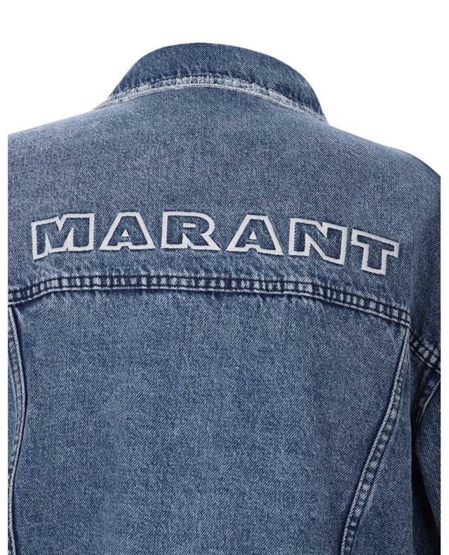 Django distressed denim jacket ISABEL MARANT