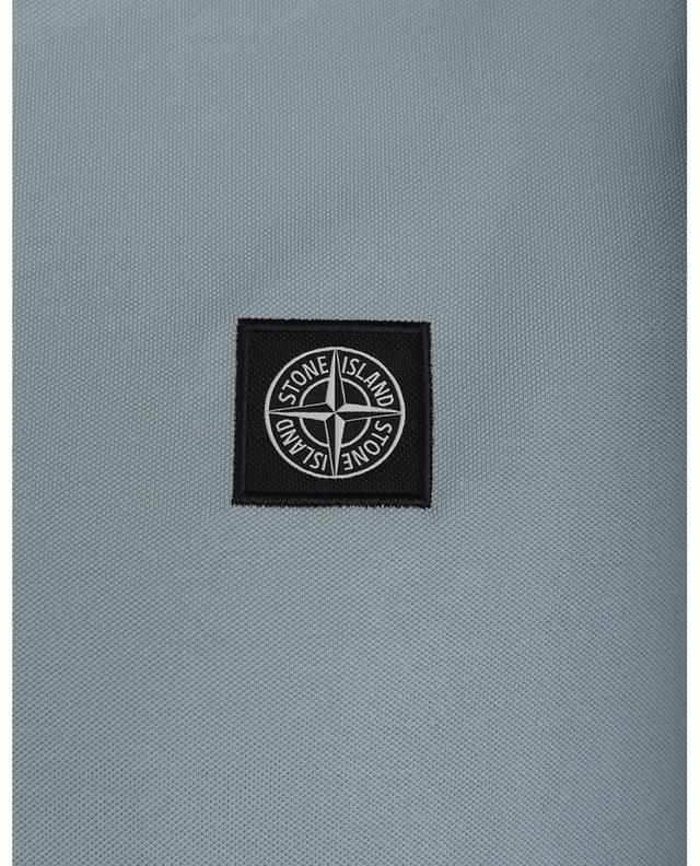 Compass slim fit cotton piqué polo shirt STONE ISLAND