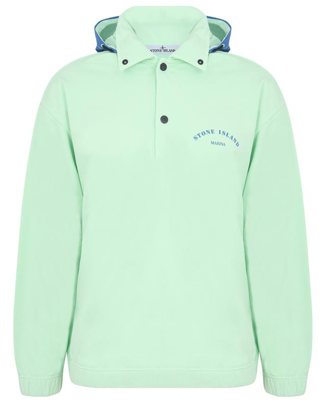 653X2 Marina sweatshirt with removable hood STONE ISLAND