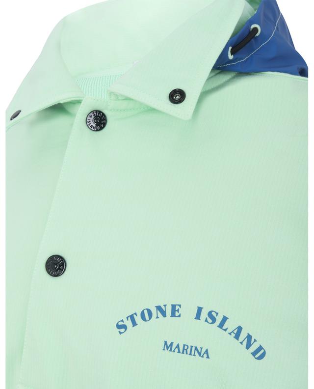 Sweat-shirt à capuche amovible 653X2 Marina STONE ISLAND