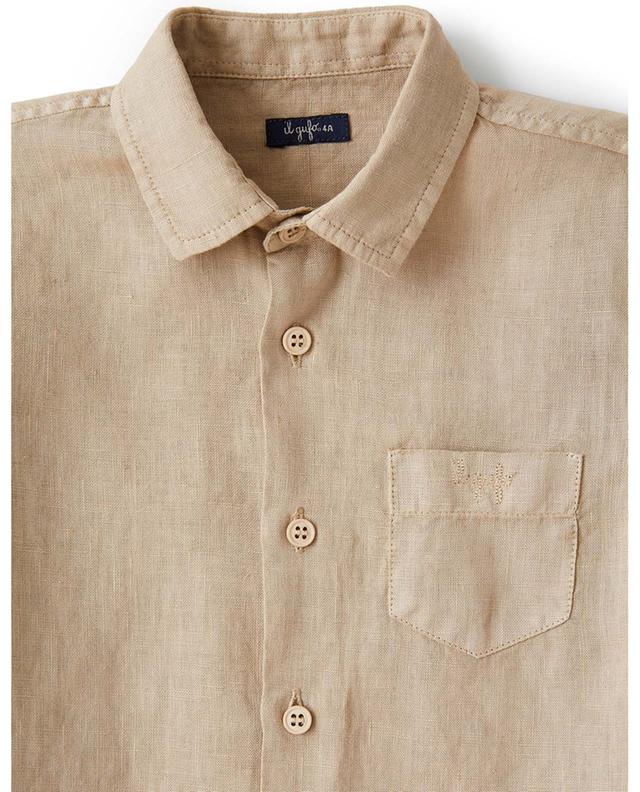 Boy&#039;s linen shirt IL GUFO