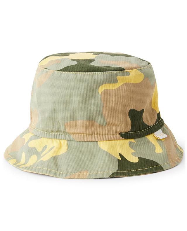 Camouflage patterned boy&#039;s bucket hat IL GUFO